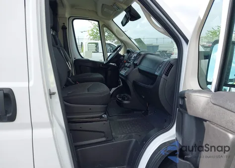 2021 Ram Promaster 1500 Low Roof 136 Wb из США, поврежденный, VIN 3C6LRVAGXME584150